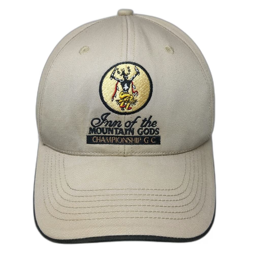 Texace Baseball Cap Beige One Size Inn of the Mountain Gods Golf Course Hat